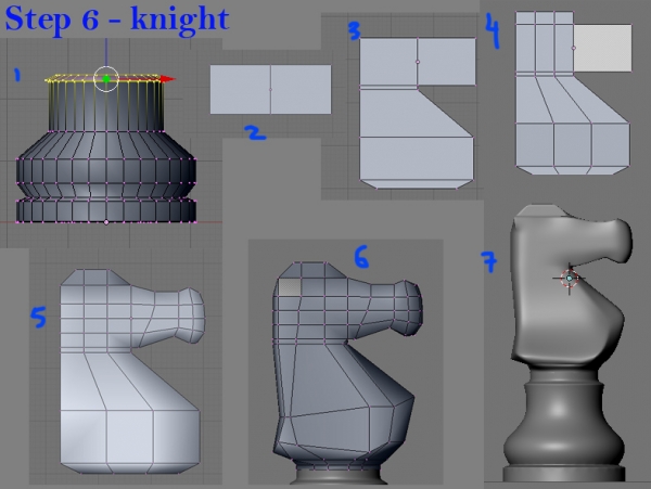 Creation of black victory: Step 6